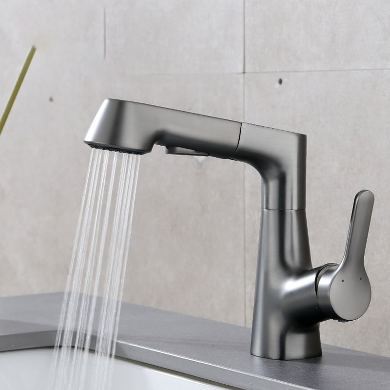 Industrial Style Faucets Lever Handles Widespread Faucets for Bathroom