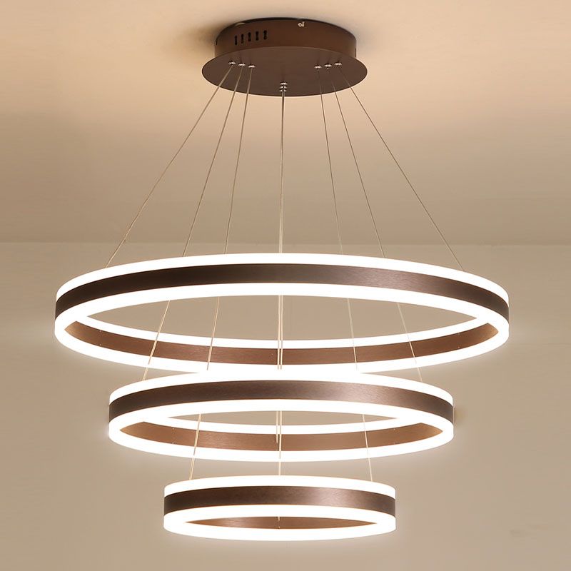 Modern Simple Light Luxury Style Pendant Chandelier Light for Bedroom Dining Room Living Room