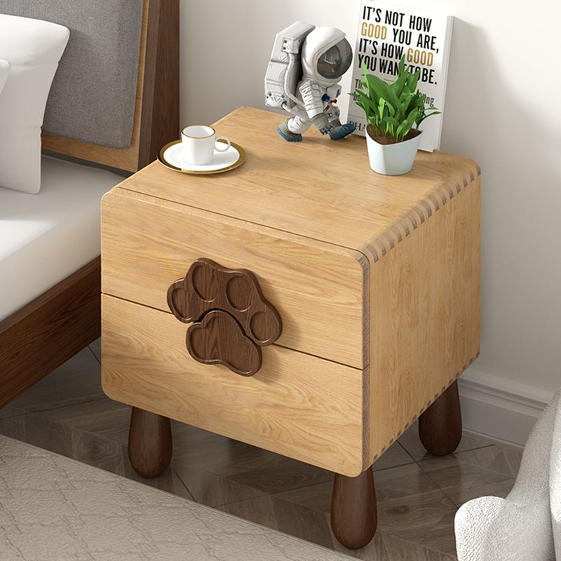 Brown Bedside Table for Nursery Modern & Contemporary Bedside Table for Nursery