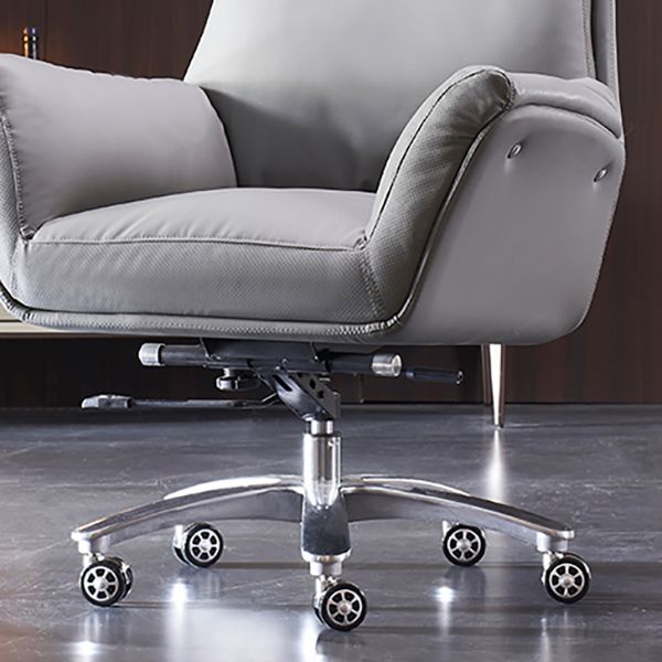 Modern Executive Swivel Office Chair High Back Armless Managers Chair