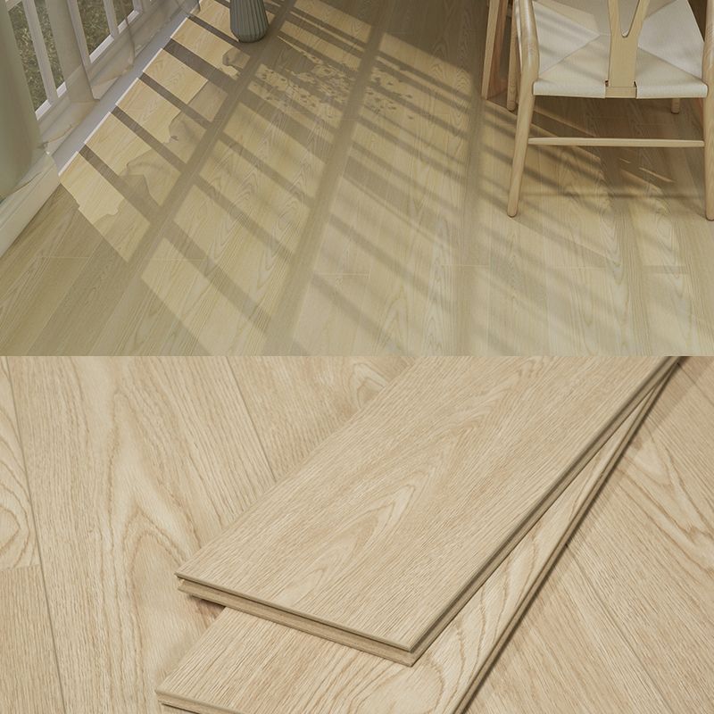 Modern Laminate Floor Wood Click-Lock Mildew Resistant Laminate Plank Flooring