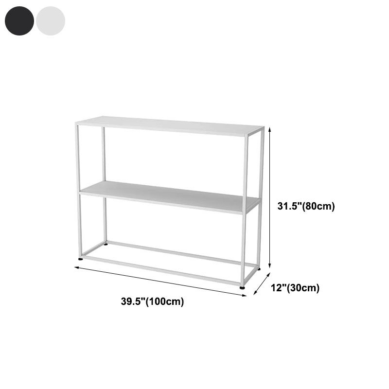 Modern Style Bookcase Metal Etagere Bookshelf for Home Office