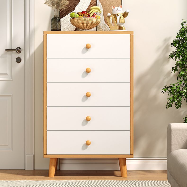 Standard Storage Cabinet Manufactured Wood Accent Chest with Drawer