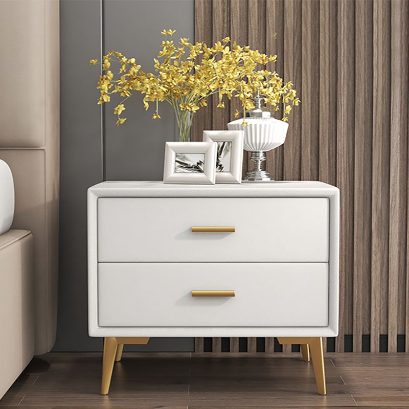 Drawer Storage Bedside Cabinet Contemporary Night Table for Bedroom