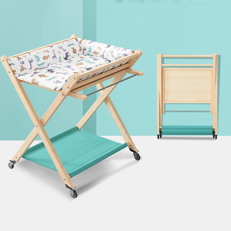 Changing Table with Safety Rails Wooden Dresser Baby Changing Table Dresser