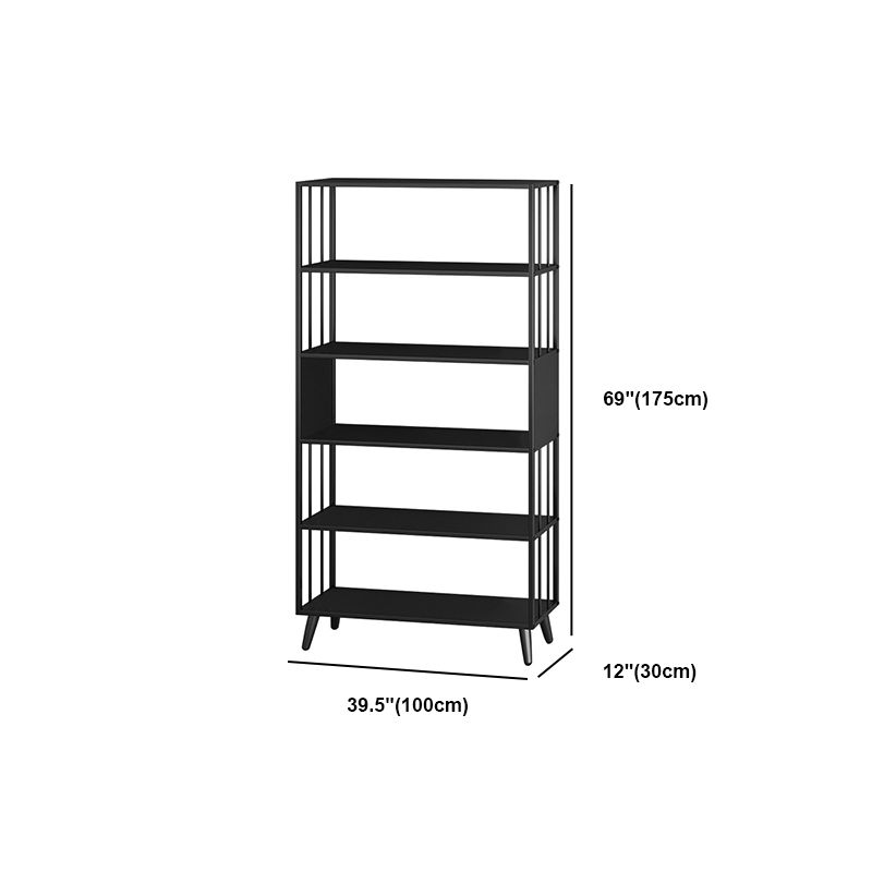 Modern Shelves Metal Bookshelf Etagere Open Shelf Bookcase with Metal Legs