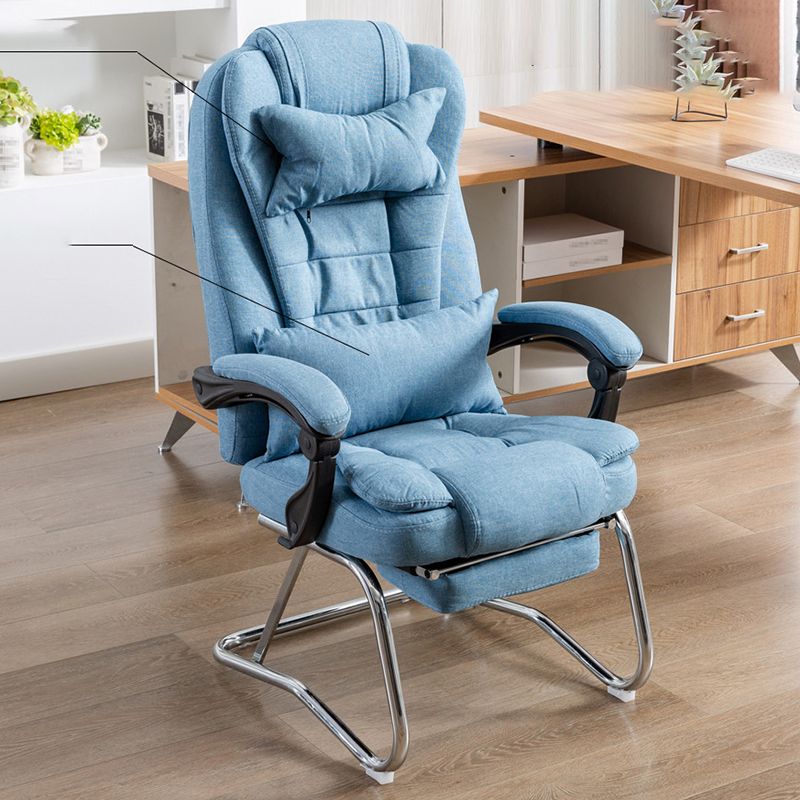 Modern Task Chair with Padded Arms Executive Desk Chair with High Back