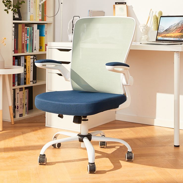 Modern Removable Arms Chair Tilt Mechanism No Distressing Ergonomic Desk Chair with Wheels