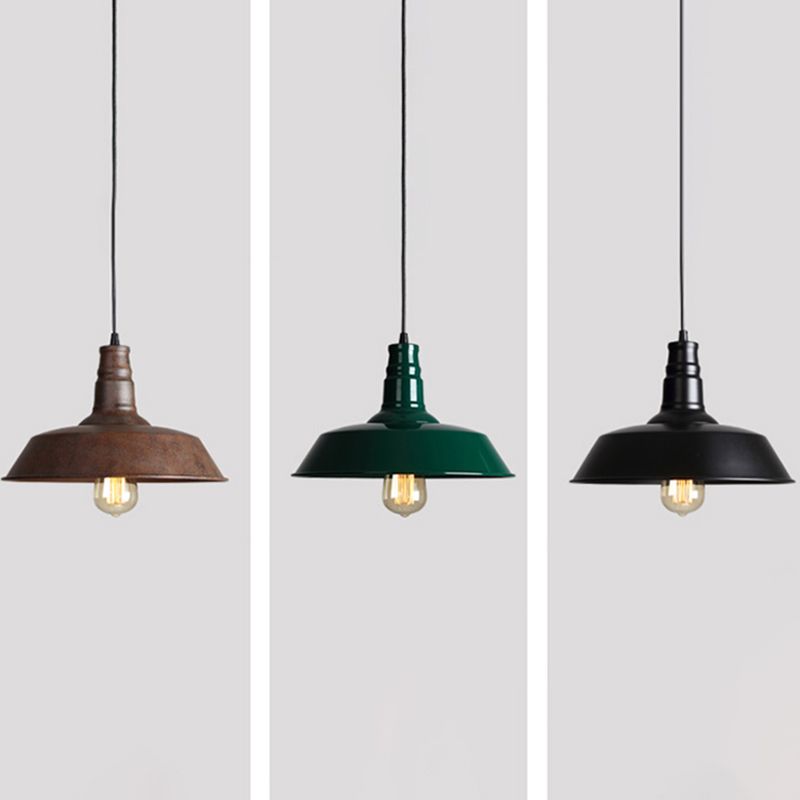 Barn Restaurant Hanging Lamp Industrial Style Iron 1-Light Hanglamp Licht armatuur