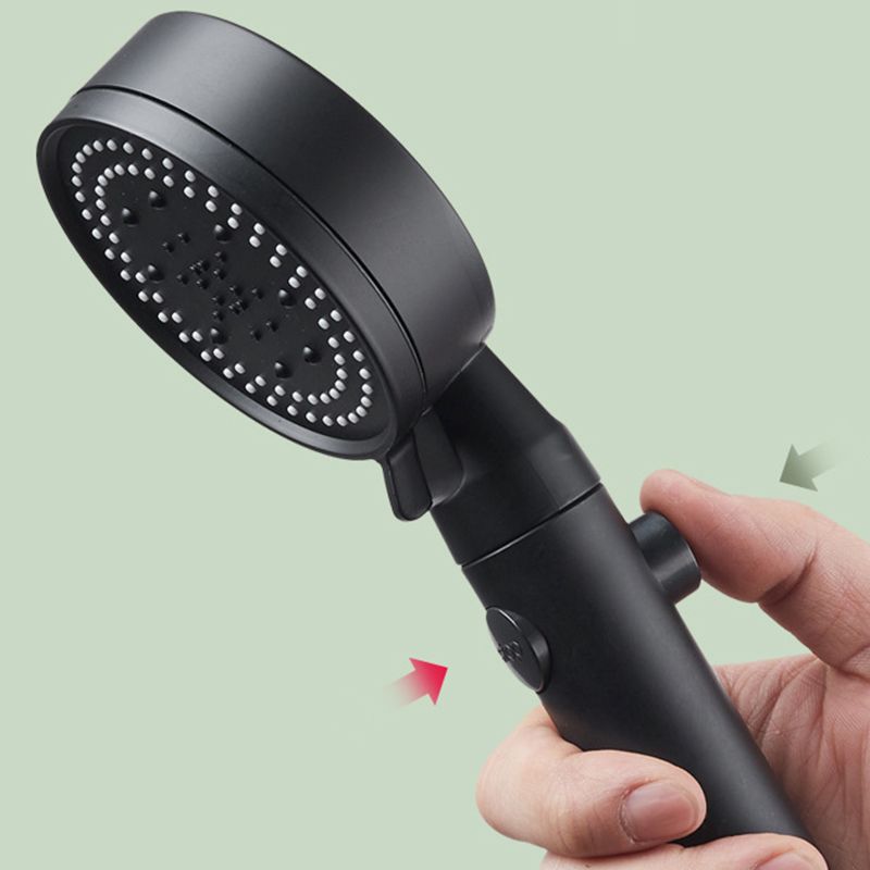 Plastic Handheld Shower Head Wall-mounted Shower Head with Adjustable Spray Pattern