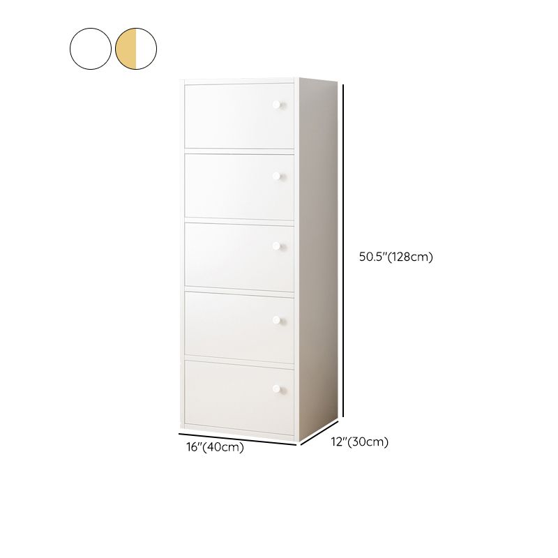 Modern Accent Cabinet Scratch Resistant Wood Cabinet with Doors