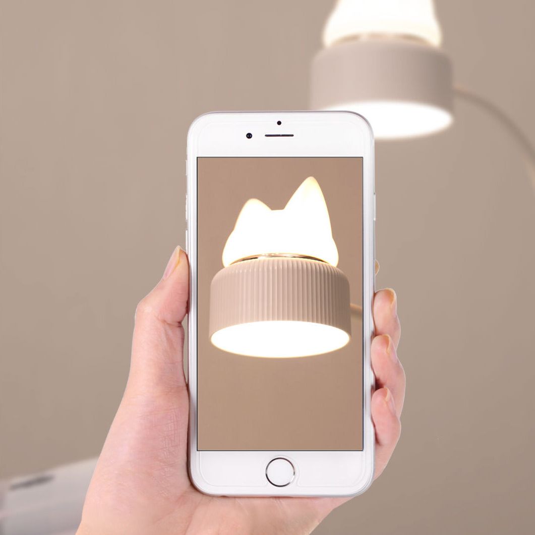 Modern Table Light With An On/Off Switch Plastic 1 Light Table Lamp