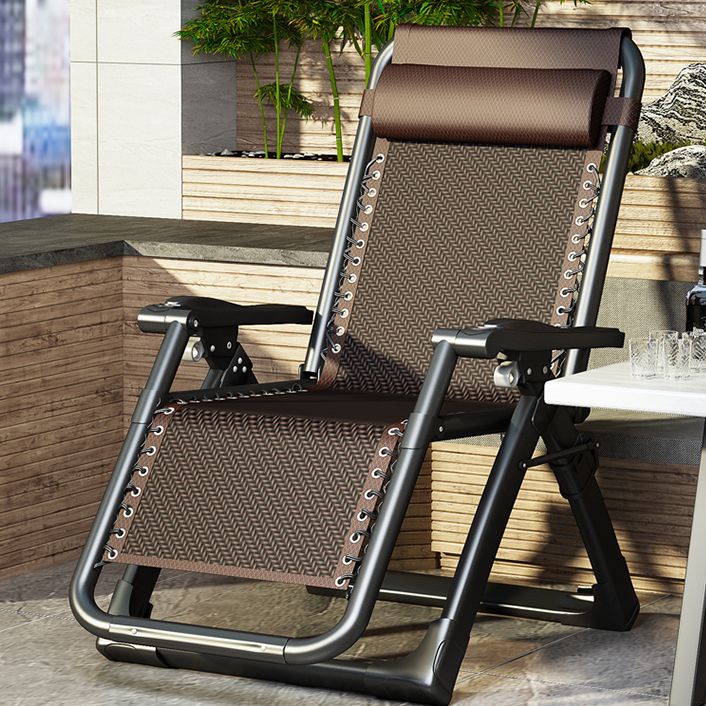 Traditional Rocker Ergonimic Recliner With Cup Holders and Metal Base