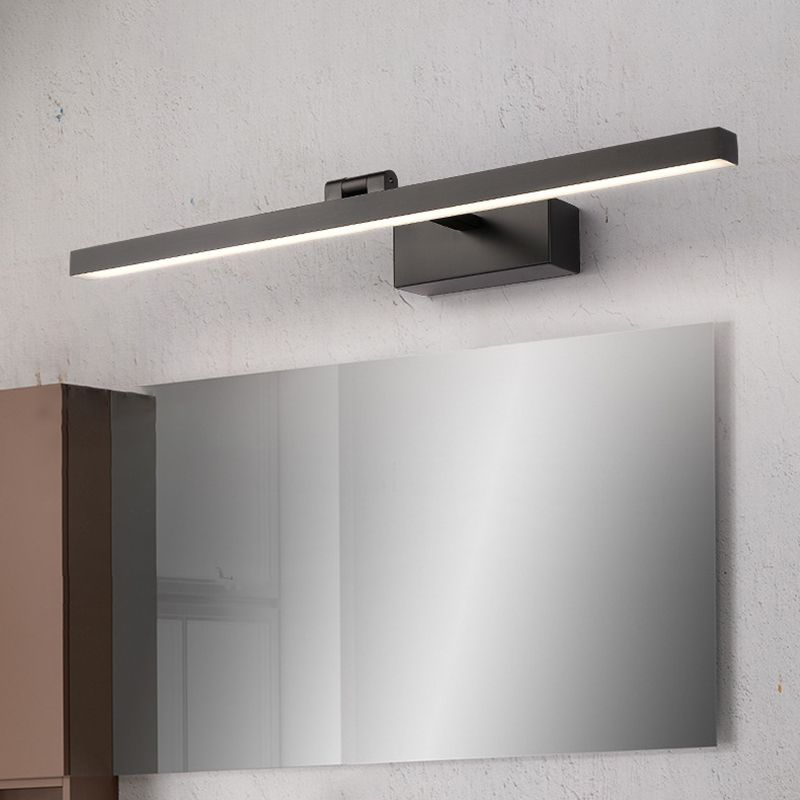 Nordic Style Metal Vanity Light Strip Shape Vanity Lamp for Shower Room