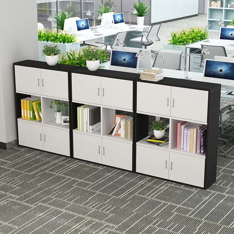 Traditional Wood Cabinet with Storage Vertical File Cabinet for Office