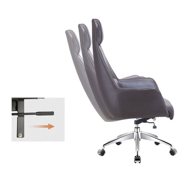 Modern & Contemporary Executive Chair Fixed Arms Ergonomic Managers Chair