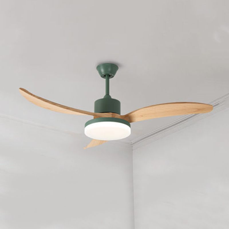 Colorful Ceiling Fan Light Fixture Creative LED Ceiling Flush Mount for Kids' Room