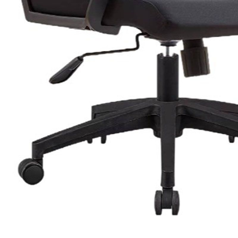 Mid Back Nylon Base Office Chair Rotatable Mesh Task Chair with Wheels