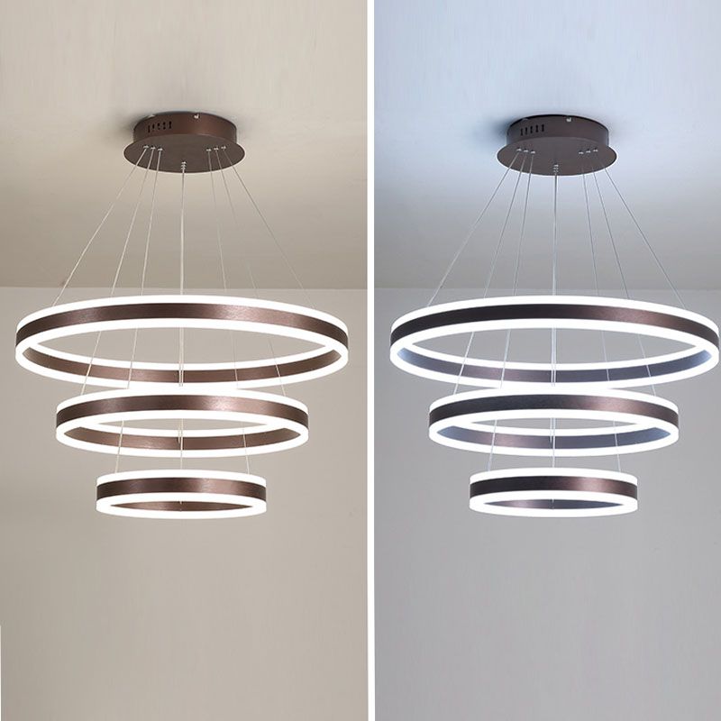 Modern Simple Light Luxury Style Pendant Chandelier Light for Bedroom Dining Room Living Room