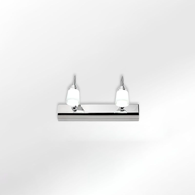 Modern Simplicity Metal Wall Light Rotatable LED Wall Lamp in Silver