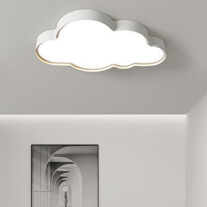 Modernism Ceiling Light LED White Flush Mount Lighting for Hallway Home