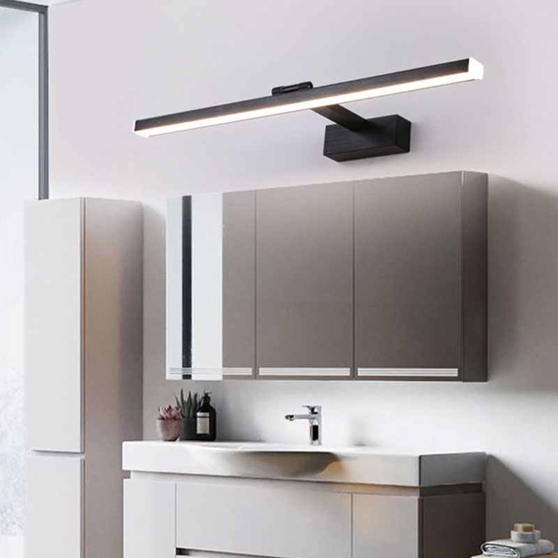 1-Licht-Aluminium-Wandleuchte-Leuchten Linear moderner Vanity-Wandleuchten