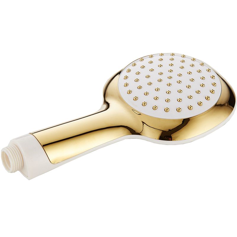 Contemporary Shower Head Square Golden Bathroom Handheld Shower Head