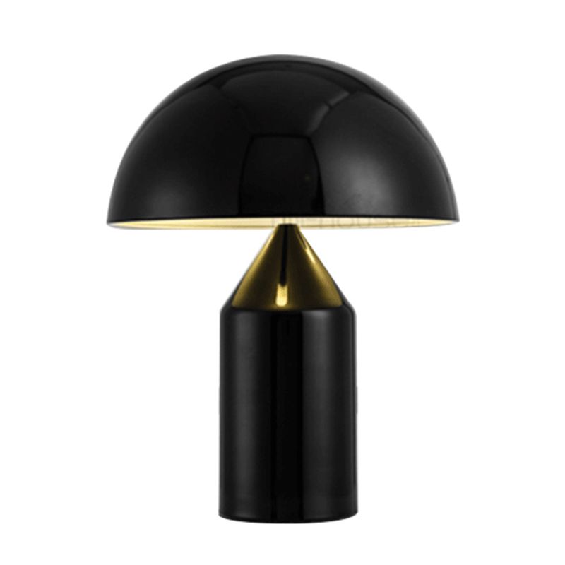 Pilz geformte Schreibtischlampe moderne einfache metallische Tischlampe für Wohnzimmer Schlafzimmer