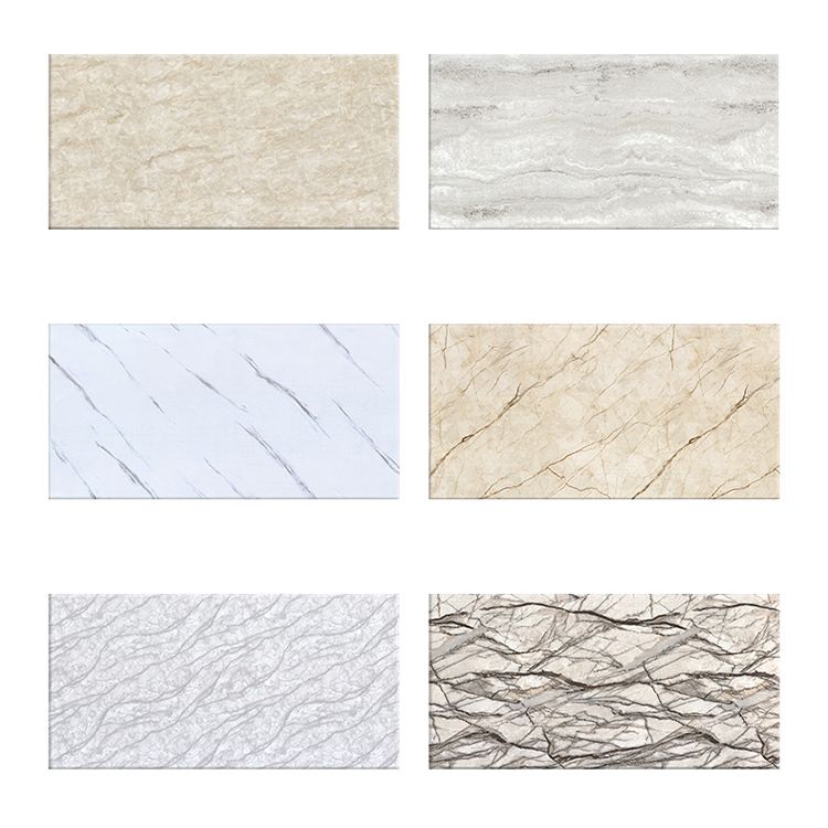 PVC Tile Peel and Stick Tile Kitchen Waterproof Backsplash Peel and Stick Wall Tile