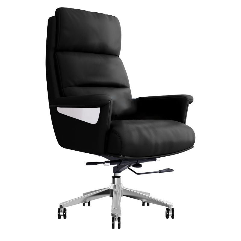 29"W Contemporary Managers Chair High Back Leather Executive Chair