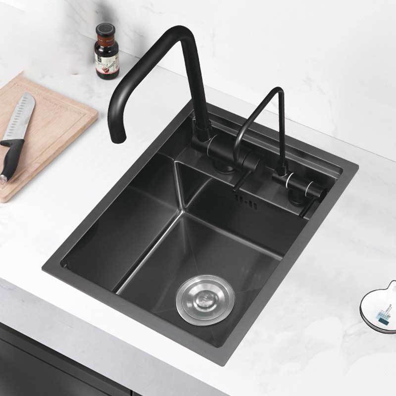 Stainless Steel Sink for Kitchen Drop-In Kitchen Sink with Soap Dispenser