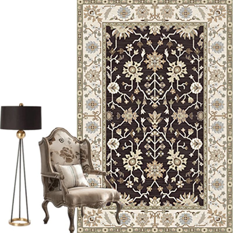 Marokkaanse salon tapijt multi-gekleurd geometrisch patroongebied tapijt polypropyleen anti-slip gemakkelijke tapijt kleed