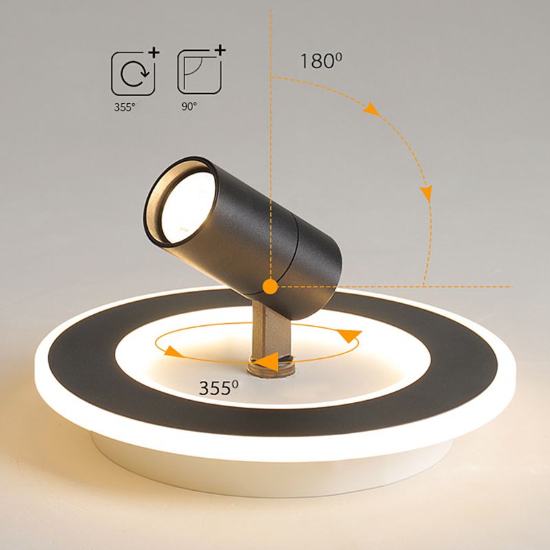 Lámpara de techo de montaje empotrado de metal, 2 luces, accesorios de iluminación modernos para vestíbulo y pasillo