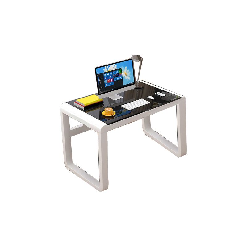 Glass Rectangle Gaming Desk Modern & Contemporary Computer Desk