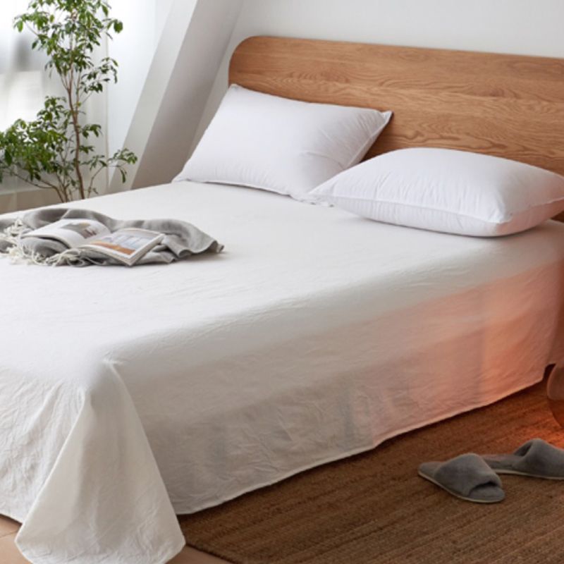 Breathable Bed Sheet Soft Cotton Fade Resistant Bed Sheet Set