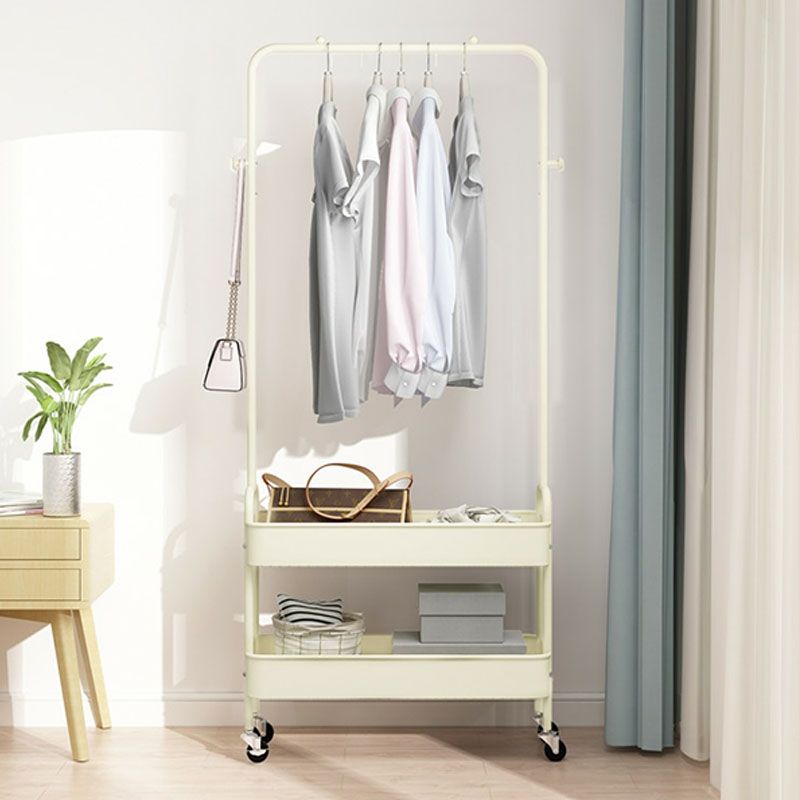 Modern Hall Stand Metal Storage Shelf Organizer No Distressed Entryway Kit