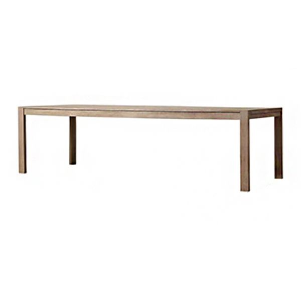 Water Resistant Dining Table Contemporary Style Outdoor Dining Table