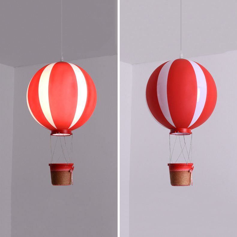 Hot Air Balloon Pendant Lighting 1-Light Kindergarten Ceiling Lamp(without doll)