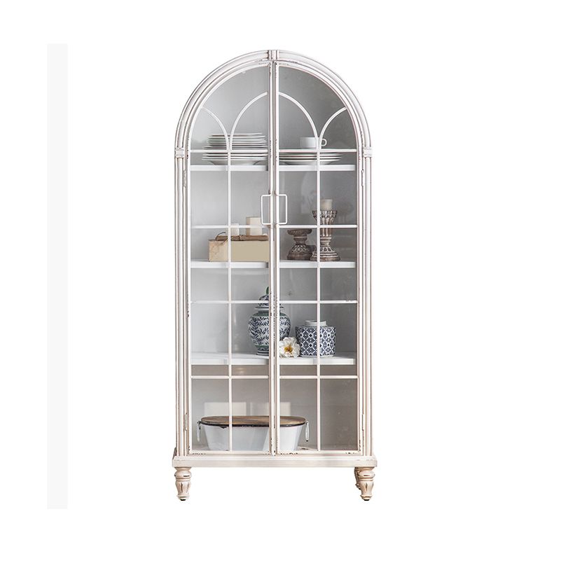 Poplar Traditional Display Stand Standard Display Cabinet for Dining Room