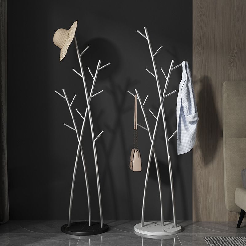 Stainless Steel Coat Rack Free Standing Coat Rack Luxury Branches Hall Stand