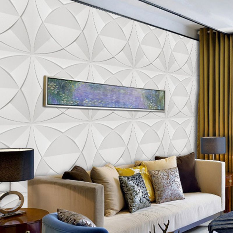 Modern Wall Paneling Peel and Stick Geometric Pattern Wall Paneling