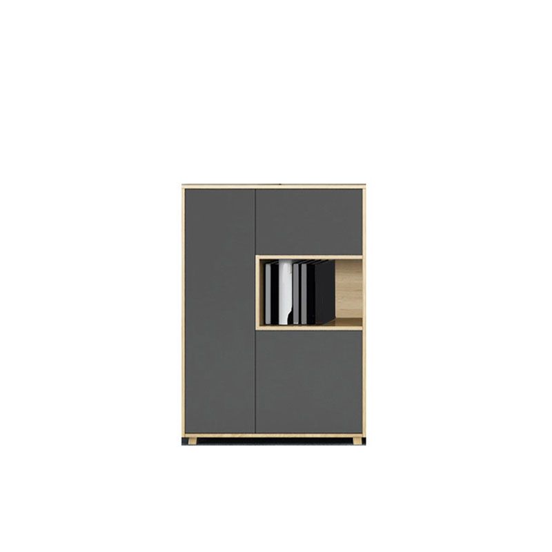 Contemporary File Cabinet Wood Frame Vertical File Cabinet for Office