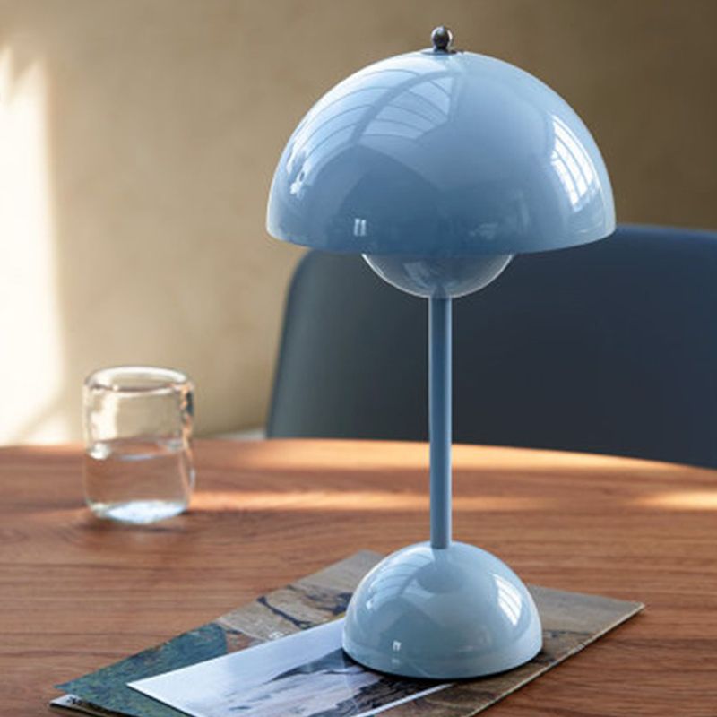 Nordic Bud Shape Table Lamp Colorful Touching Switch Table Lamp for Bedroom