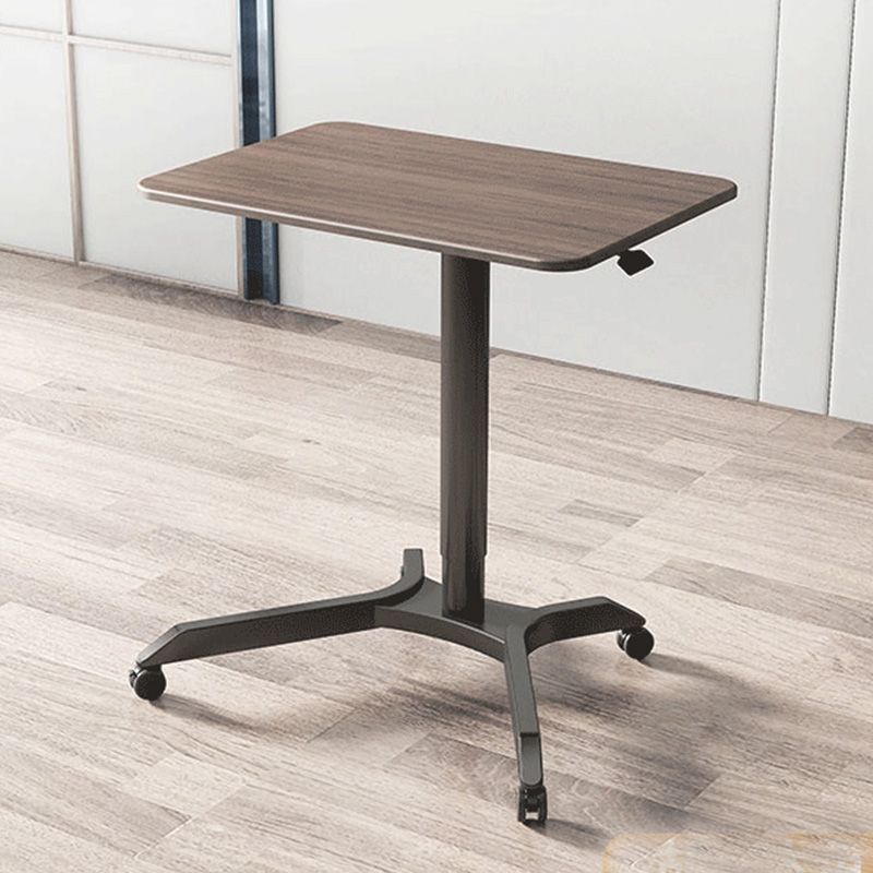 Adjustable Home Kids Desk Wood and Metal Desk Kids Desk with Casters