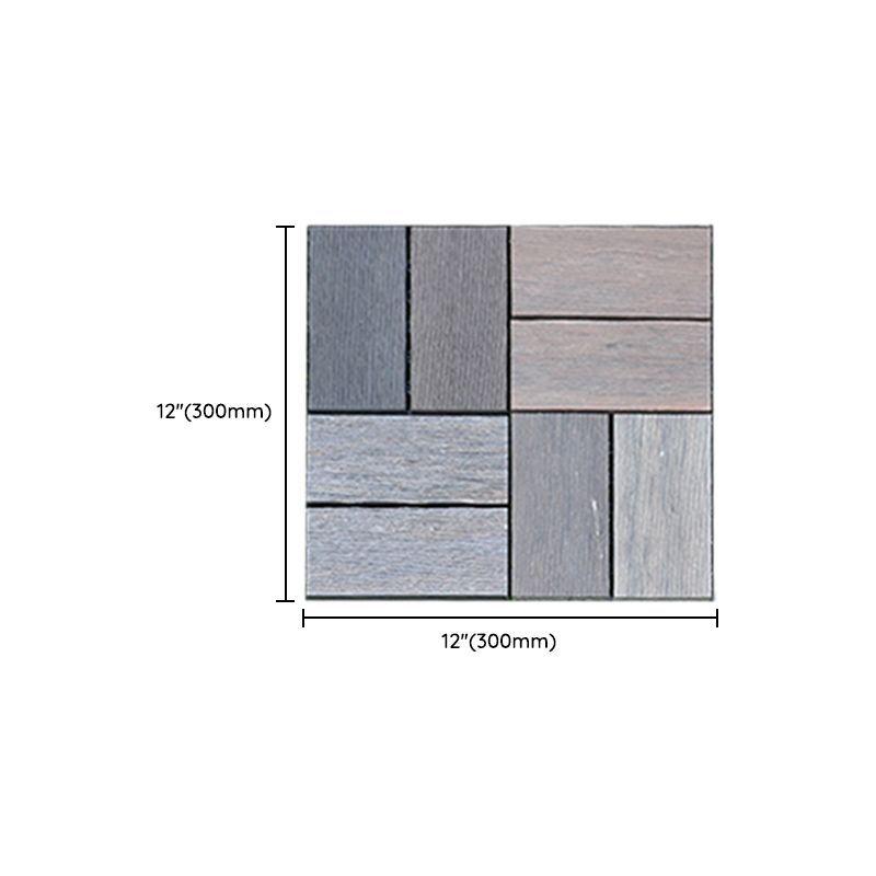 Engineered Wood Flooring Water Resistant Click-Locking Flooring Planks