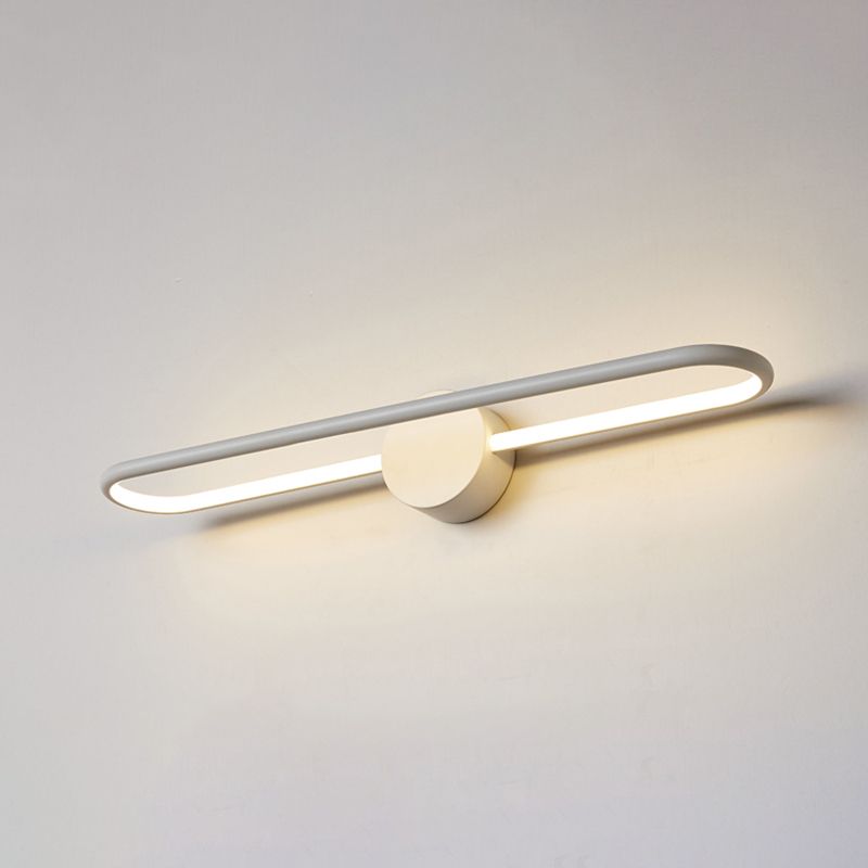 Minimalism Vanity Light Aluminium LED Wall Light Fixture for Bathroom