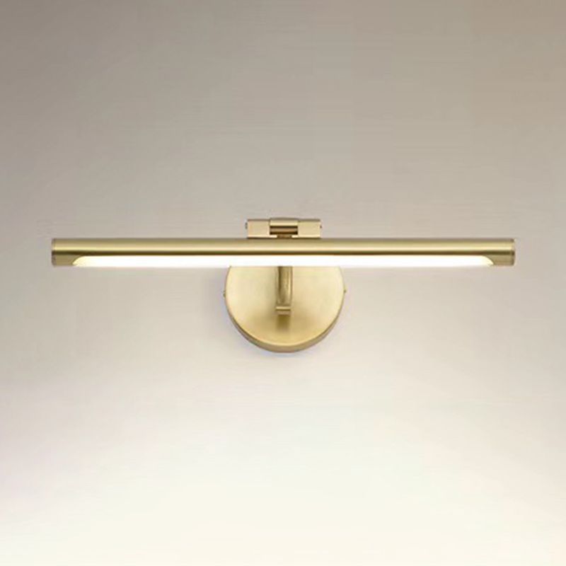 Geometrische ijdelheid verlichting moderne stijl metaal multi -lights ijdelheid muur sconce in goud