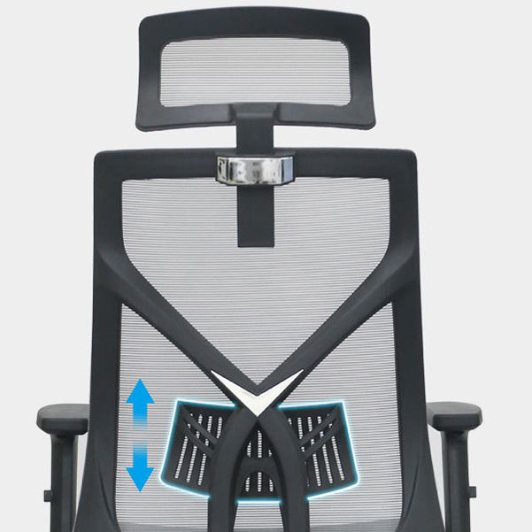 Modern Computer Chair Adjustable Armrest Chair Lumbar Support Chair