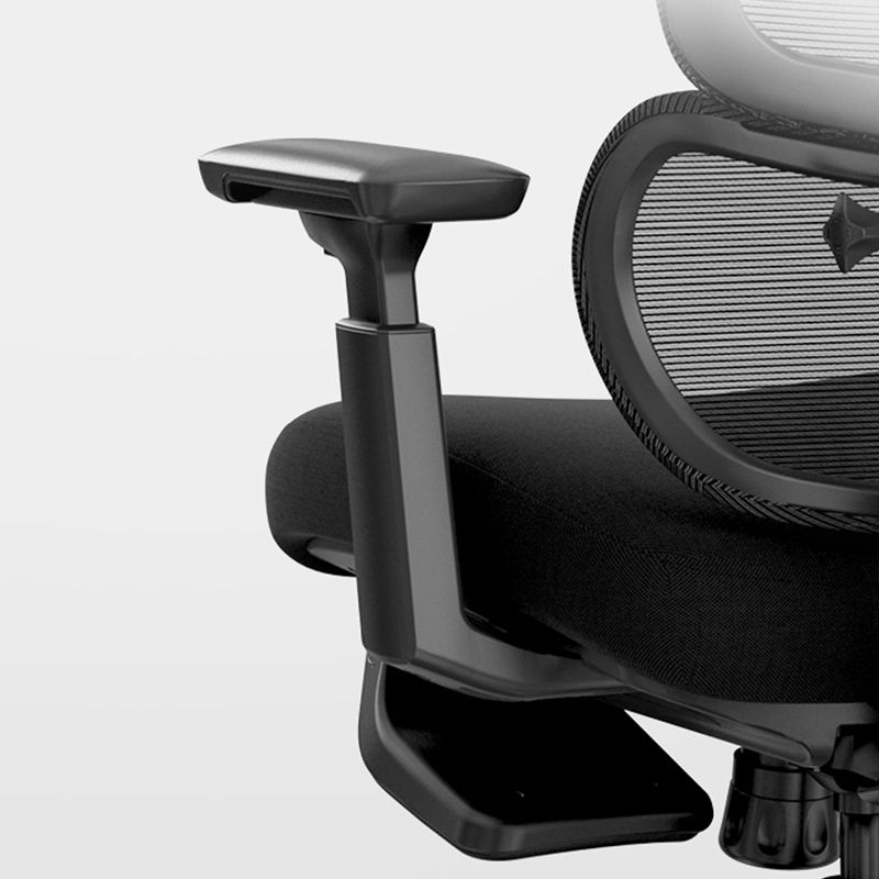 Removable Arms Office Chair Tilt Mechanism Ergonomic Desk Chair with Wheels