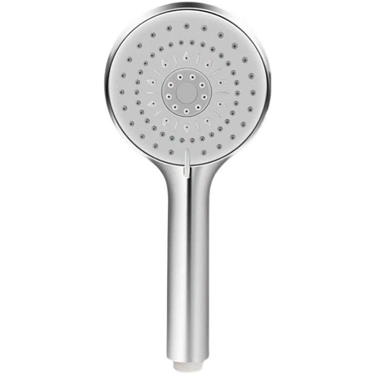 Modern Adjustable Hand Shower Chrome Round Handheld Shower Head